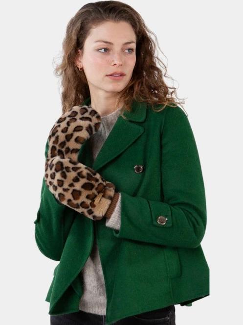 manusi pt. femei Barts Fur Mitts maro 4