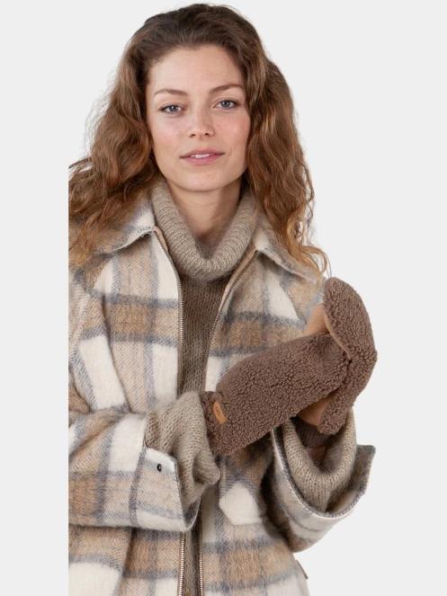 manusi pt. femei Barts Teddy Mitts maro 2