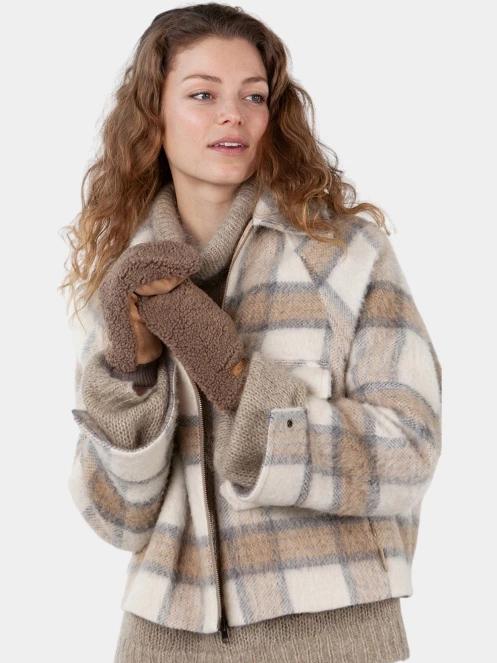 manusi pt. femei Barts Teddy Mitts maro 4