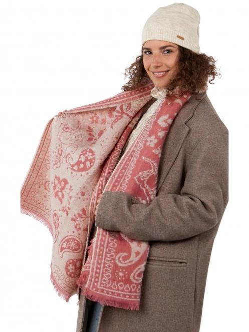 sal pt. femei Barts Naruska Scarf roz 4