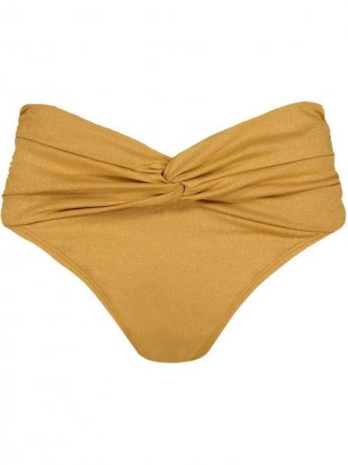 chiloti bikini pt. femei Barts Elviot High Waist Briefs galben 4