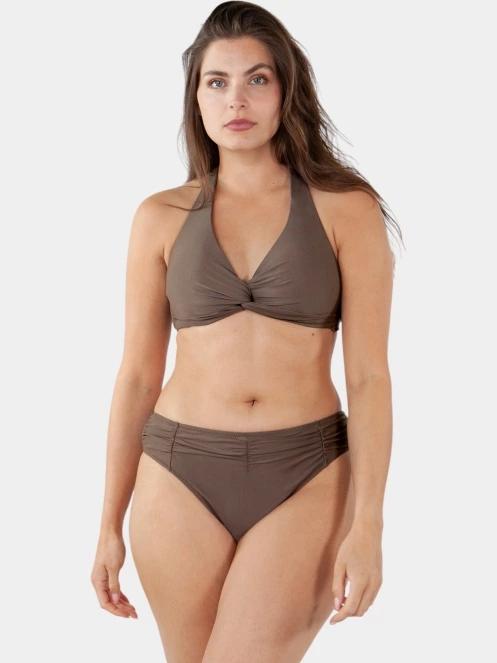 sutien bikini pt. femei Barts Kelli Cross Halter maro 2