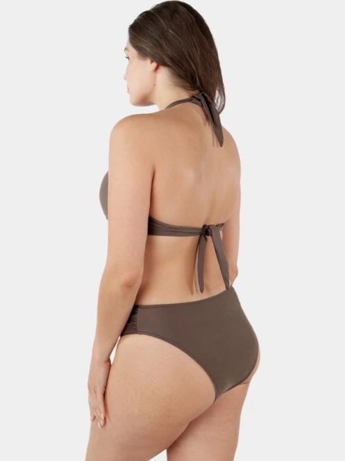 sutien bikini pt. femei Barts Kelli Cross Halter maro 4