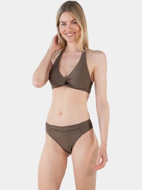 sutien bikini pt. femei Barts Kelli Cross Halter maro 5