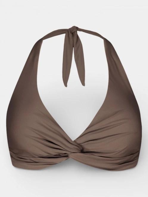 sutien bikini pt. femei Barts Kelli Cross Halter maro 7