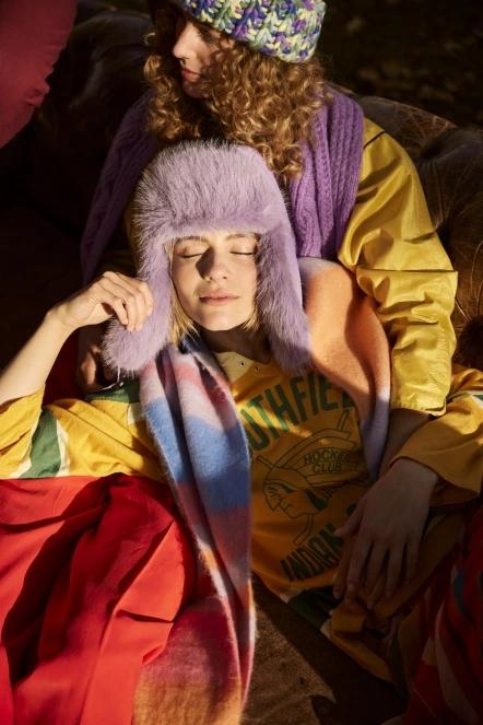 sal pt. femei Barts Eluzabeth Scarf violet 5