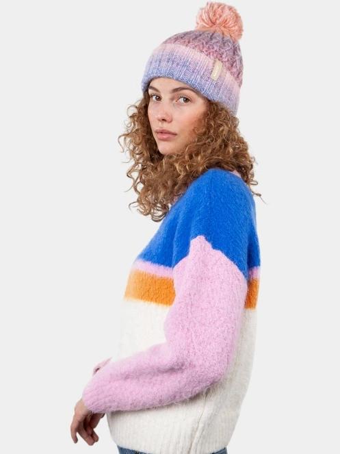 caciula cu mot pt. femei Barts Catbird Beanie violet 4