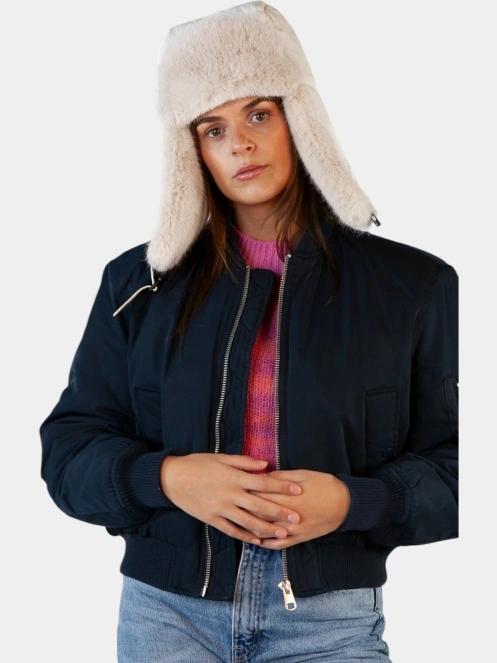 caciula cu urechi pt. femei Barts Hawka Bomber nisip 3