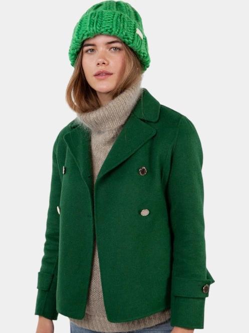 caciula tricotata pt. femei Barts Hermitta Beanie verde 4