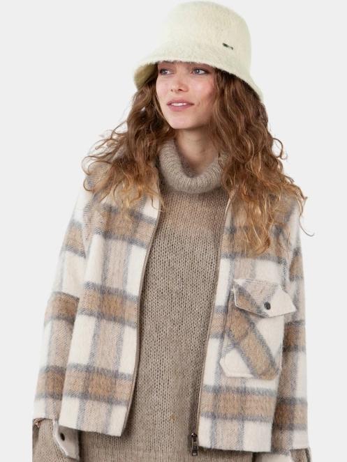 bucket hat pt. femei Barts Lavatera Hat alb 3