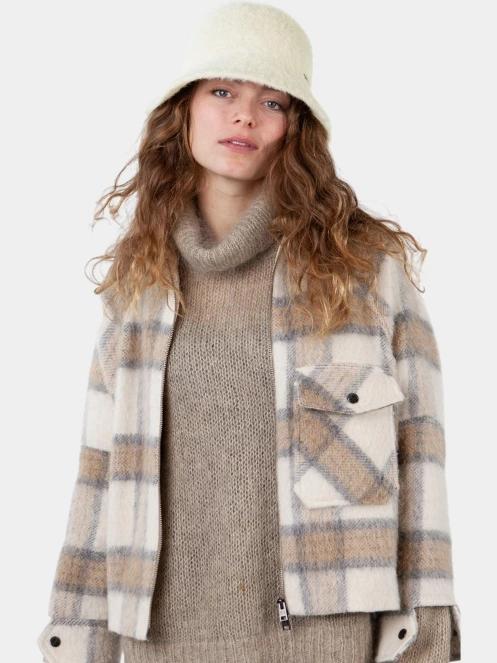 bucket hat pt. femei Barts Lavatera Hat alb 4