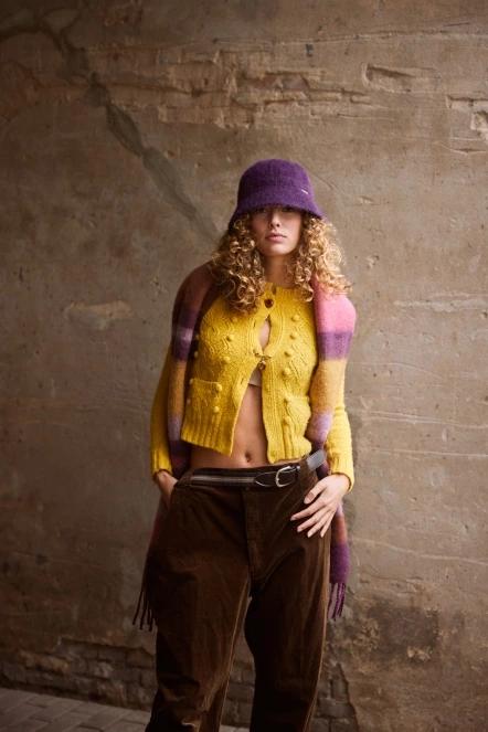 bucket hat pt. femei Barts Lavatera Hat violet 5