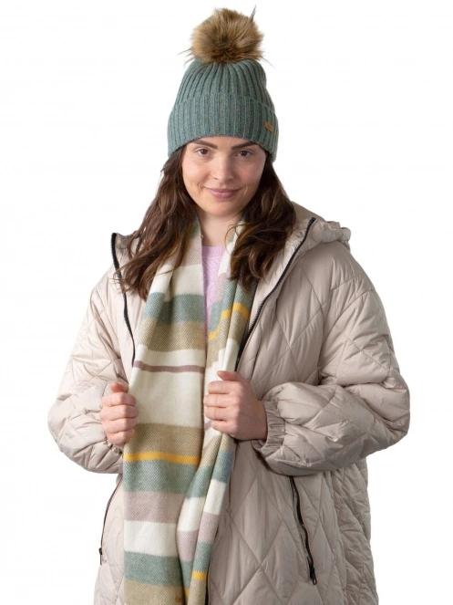 caciula cu mot pt. femei Barts Augusti Beanie oliv 2