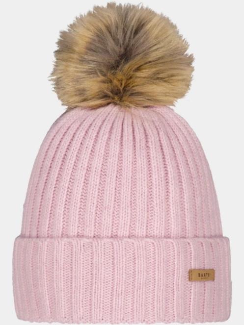 caciula cu mot pt. femei Barts Augusti Beanie roz 2