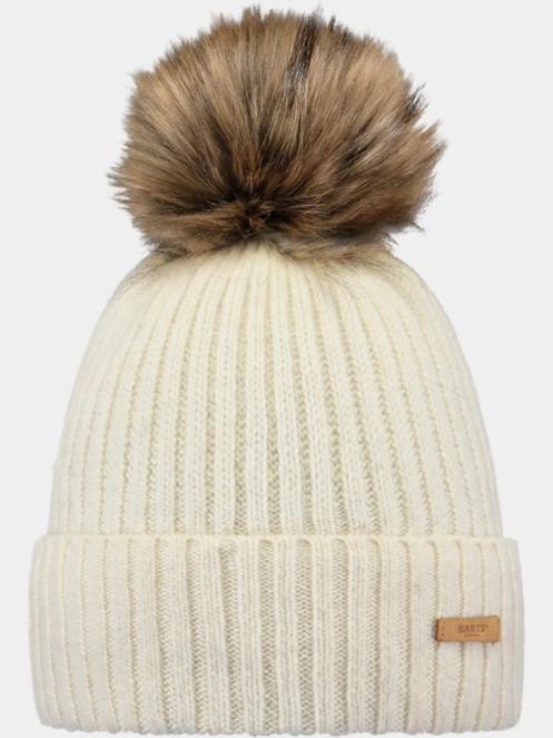 caciula cu mot pt. femei Barts Augusti Beanie nisip 2