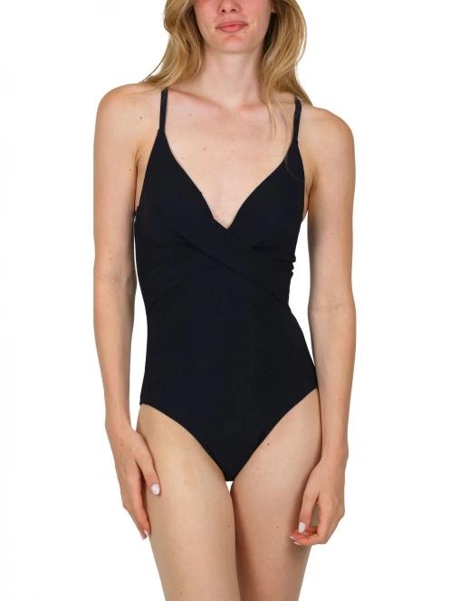 costum de baie pt. femei Barts Solid Shaping One Piece negru 4