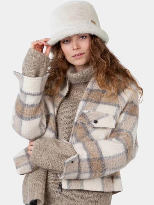 bucket hat pt. femei Barts Bretia Hat nisip 3