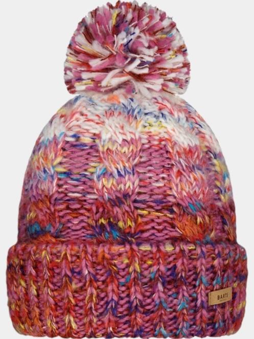 caciula cu mot pt. femei Barts Iska Beanie rosu 2