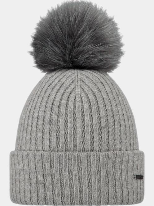 caciula cu mot pt. femei Barts Kenzie Beanie gri 2