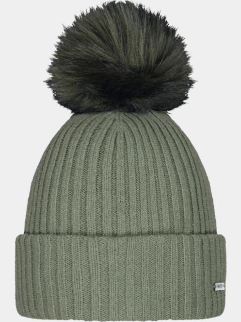 caciula cu mot pt. femei Barts Kenzie Beanie verde 2