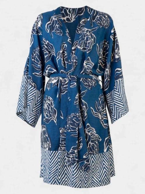 rochie de plaja pt. femei Barts Sulamita Kimono albastru 3