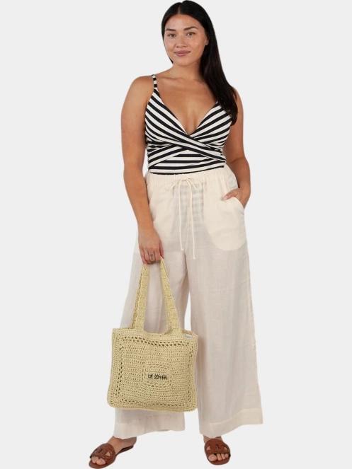 pantaloni de plaja pt. femei Barts Wollam Pants nisip 2