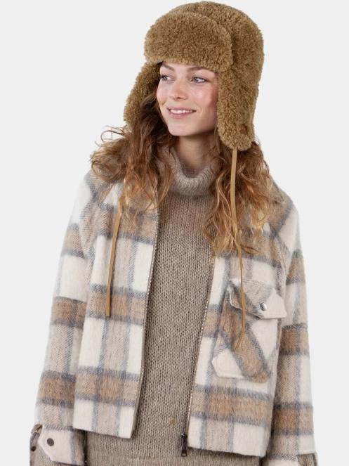 caciula cu urechi pt. femei Barts Bantota Bomber maro 3