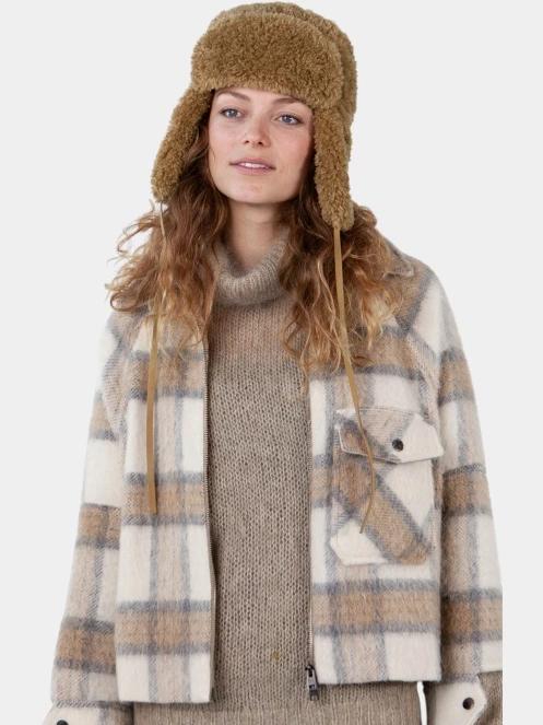 caciula cu urechi pt. femei Barts Bantota Bomber maro 4