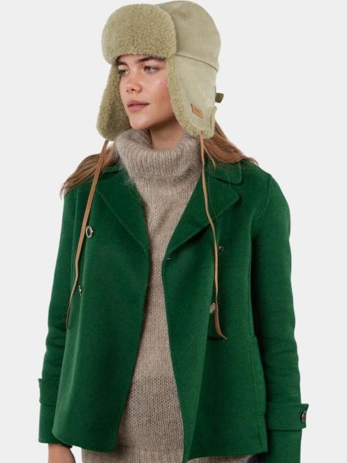 caciula cu urechi pt. femei Barts Kegalle Bomber oliv 4