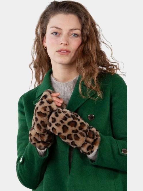 manusi pt. femei Barts Britamu Fingerless Gloves maro 4