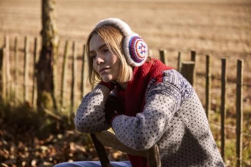 antifoane pt. femei Barts Crochetti Earmuffs albastru 5