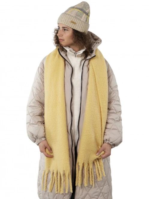 sal pt. femei Barts Fyone Scarf galben 2