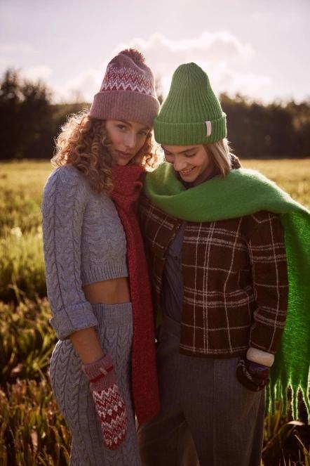 sal pt. femei Barts Fyone Scarf verde 5