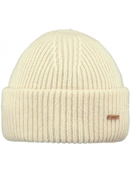 caciula tricotata pt. femei Barts Karlini Beanie alb 2