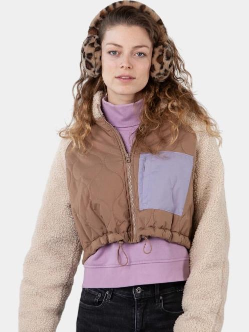 antifoane pt. femei Barts Big Fur Earmuffs maro 3