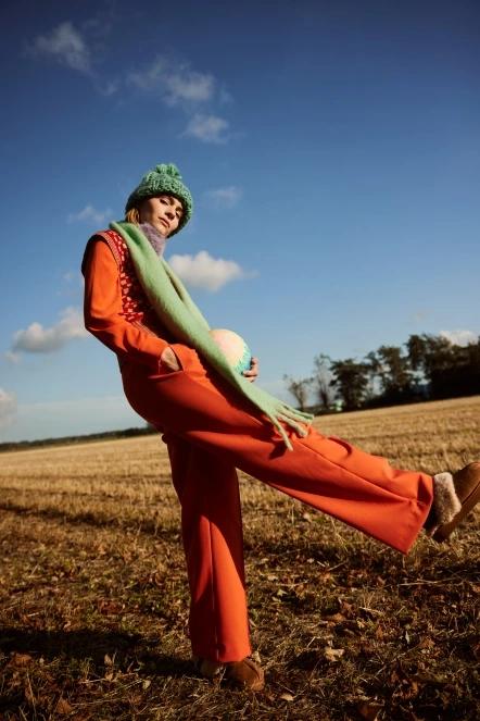 caciula cu mot pt. femei Barts Ranive Beanie verde 6