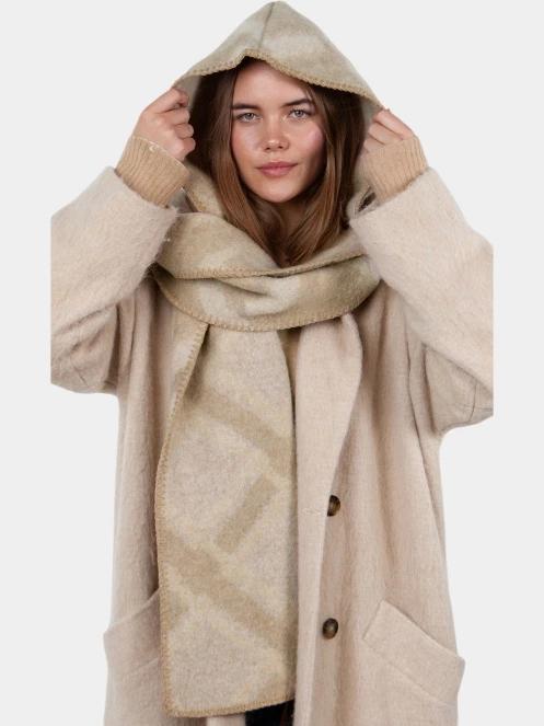 sal pt. femei Barts Halberra Scarf maro 3