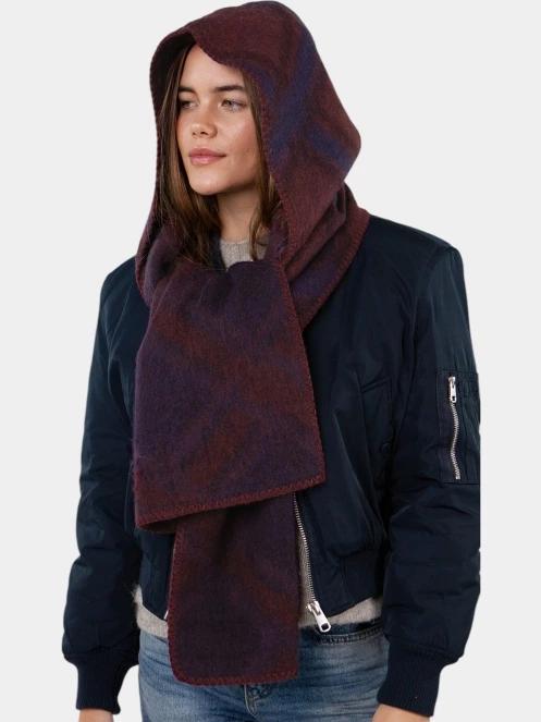 sal pt. femei Barts Halberra Scarf bordo 3