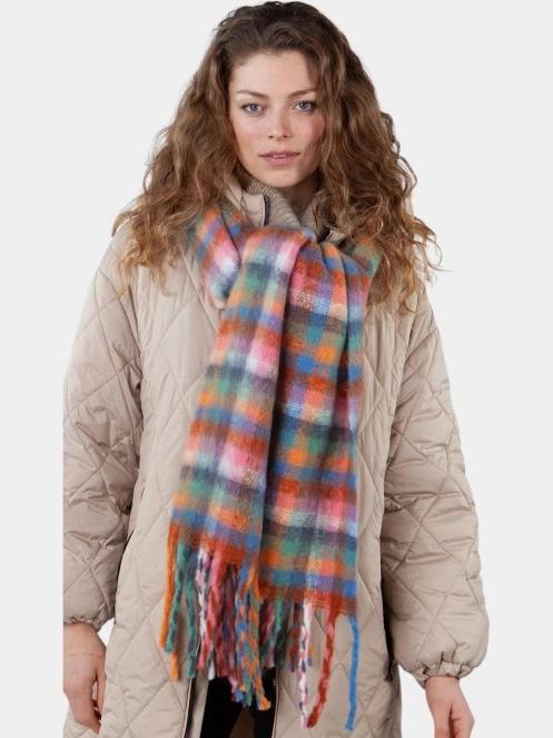 sal pt. femei Barts Plaity Scarf roz 4