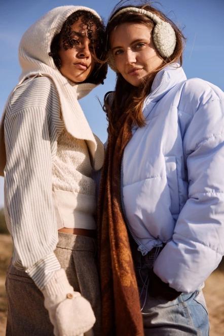 balaklava pt. femei Barts Darty Hood nisip 7