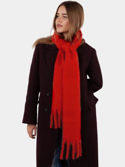 sal pt. femei Barts Keridda Scarf rosu 3