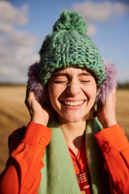 sal pt. femei Barts Keridda Scarf verde 5