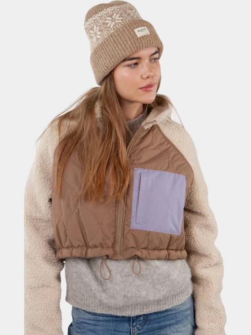 caciula tricotata pt. femei Barts Negomba Beanie maro 4