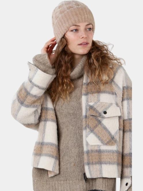 caciula tricotata pt. femei Barts Tangalle Beanie maro 3