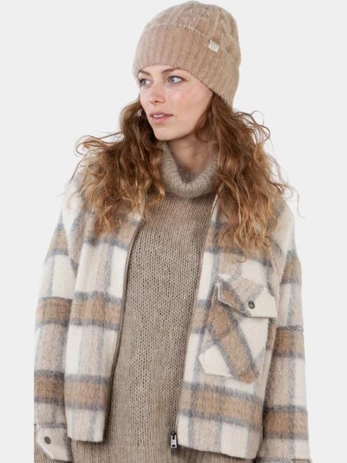 caciula tricotata pt. femei Barts Tangalle Beanie maro 4