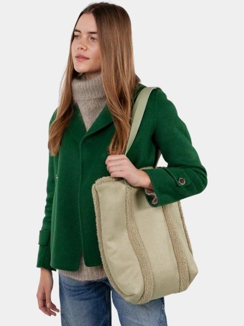 geanta shopper pt. femei Barts Aedey Totebag verde 4