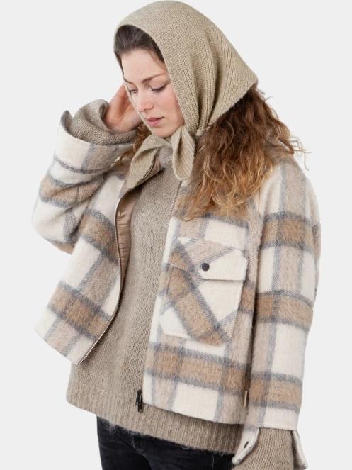 sal pt. femei Barts Neolana Scarf maro 4