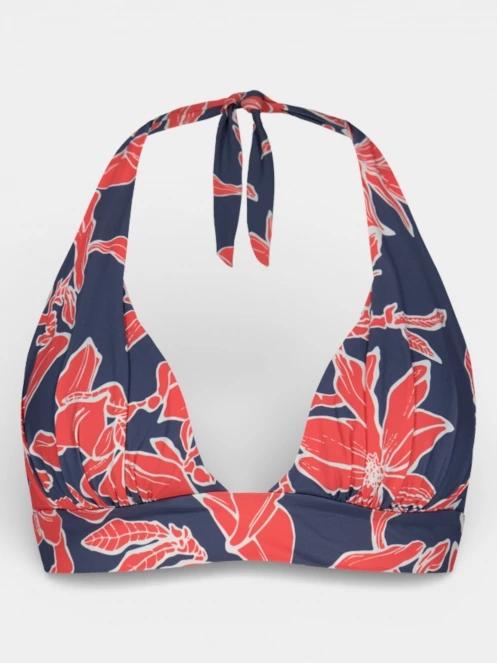 sutien bikini pt. femei Barts Camolo Triangle albastru inchis 5