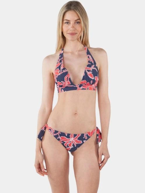 chiloti bikini pt. femei Barts Camolo Cheeky Bum Side Ties albastru inchis 4