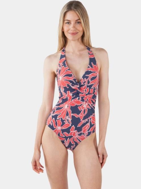 costum de baie pt. femei Barts Camolo Halter Shaping Onepiece albastru inchis 2